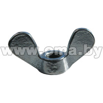 Гайка  барашковая  М5 оцинк. DIN 315