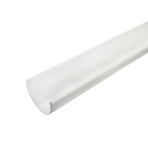 Желоб водосточный Murol 130x3000 мм, белый