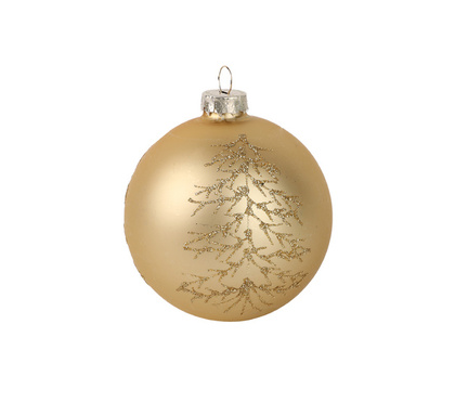 Шар Forest Miracle, 8см, стекло, арт. MUKG0407-14