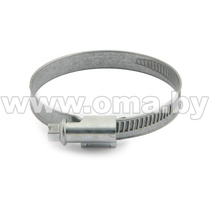 Хомут регулируемый цинк   10-16 мм