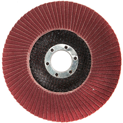 Круг лепестковый LUGAabrasiv Professional КЛT2 125х22 мм Р 24 вогнутый