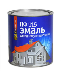 Эмаль ПФ-115 алкидная универсальная, белая, 1,8 кг