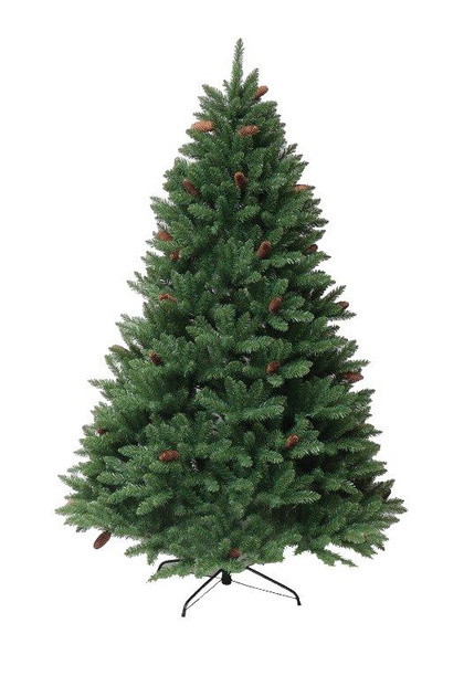 Ель искусственная с шишками 180см, арт.SYSA-022177