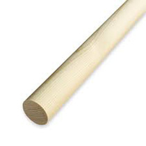 Погонаж круглый сращ. 20х20х2200мм, сорт Экстра, хвоя