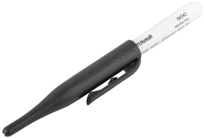 Маркер строительный перманентный FIT IT удлиненное перо, черный