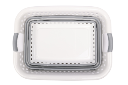 Корзина силиконовая для белья (60,5*45*27см)