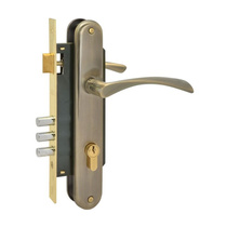 Замок врезной NORA-M N100-85 М стальная бронза