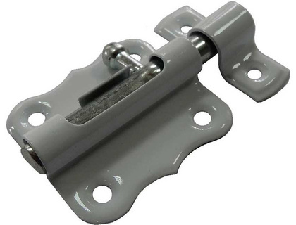 Задвижка ШФ-50 фигурная белая