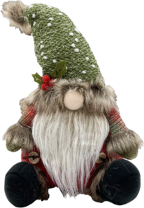 Фигурка новогодняя Калядны час Green hat 37см, арт. HE2209B-082