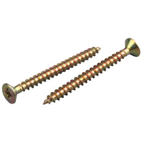 Шуруп по дер. 3,5х 50 оцинк.желтый