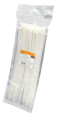 Хомут-стяжка 4,8х300мм Energy (белый) 100шт