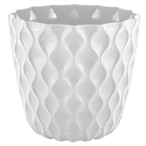 Горшок д/цветов Wave(InGreen), 2,5л, D175мм, белоснежный жасмин