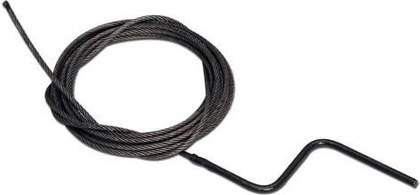 Трос сантехнический металлический пружинный 3м d-10мм (841)