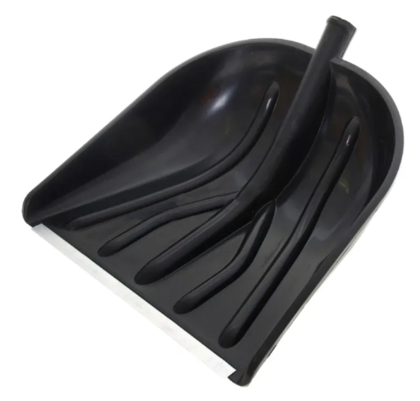 Лопата Купец чёрная, ал/пл, б/ч