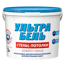 Краска Sniezka УльтраБель белая 3л