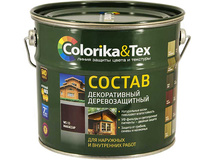 Защитно-декоративный состав Colorika & Tex 2.7л (иней)