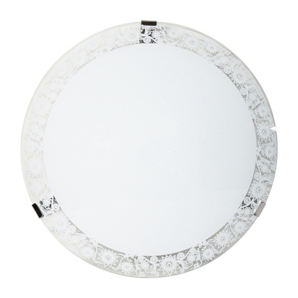 Светильник наст.-потол. Полюшко 300 НПБ 01-2х60-139 М16 проз./кл.мет. (2*60Вт, E27)