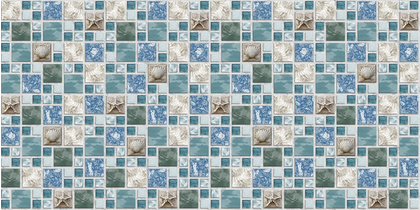 ПВХ-панель Мозаика морской бриз 955х480мм