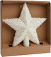 Верхушка ёлочная White star 20см, полипропилен, арт. AWR400930