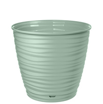 Горшок для цветов Saffron 9,1 л с поддон, 24*27 см(св-зелен)221610417/03
