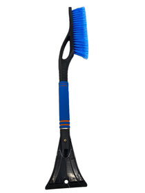 Щетка автомобильная со скребком 4CAR, 10,5х61,5см SY-X033