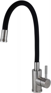 Смеситель для кухни  Esko Snake K44 B, черный