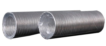 Воздуховод гибкий алюминиевый гофрированный, L до 3,15м 12,5ВА ULTRA