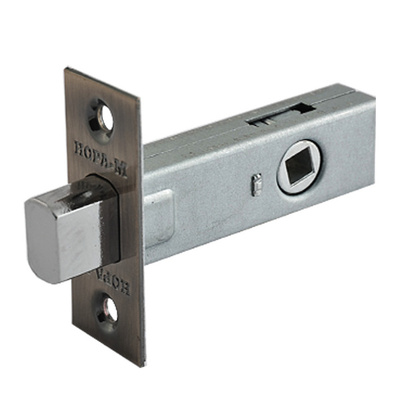 Задвижка дверная З-45 под фиксатор графит NORA-M