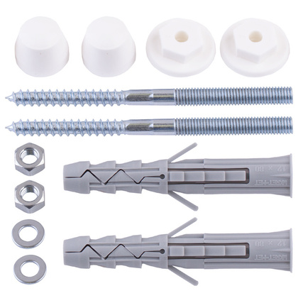 Набор для крепления писсуара 12x120 белый 2 шт