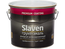 Эмаль Slaven По ржавчине (3.2кг, коричневый)