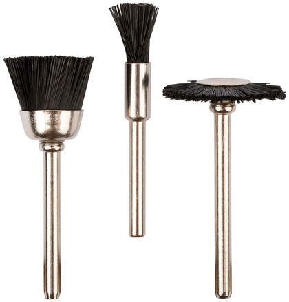 Корщетки нейлоновые наб.3шт. FIT