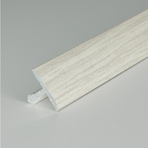 Порог алюм Т-обр 13мм/1,8м ясень серый, DOMOLETTI