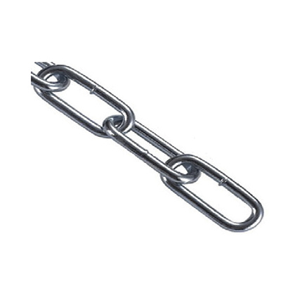 Цепь оцинкованная длиннозвенная d 2 мм