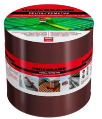 Лента самоклеящаяся NICOBAND, 10 мх150х1,5 мм, коричневый