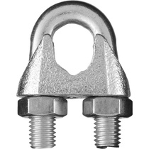 Зажим для стальных канатов DIN 741 оцинкованный 3 мм