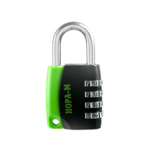 Замок навесной кодовый 618 черный НОРА-М