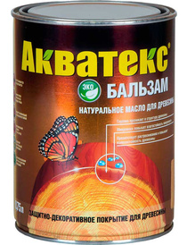 Масло для древесины Акватекс 750мл (бесцветный)