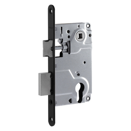 Корпус замка 25-85 мм (черный) под цилиндр