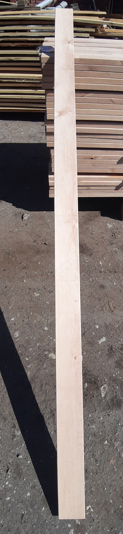 Полок 27х90х2000 мм, сортВ, ольха