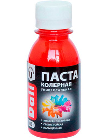 Колеровочная паста Dali красный 0,1 кг