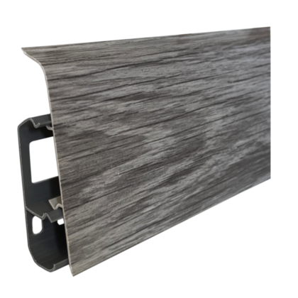 Плинтус напольный ПВХ Qvant Q02 Дуб мирум 76мм 2,2м