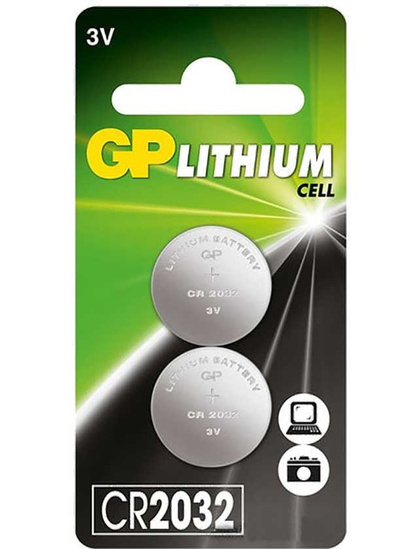 Эл.питания литиевый (дисковый) CR2032-C2 40/320 (2шт.) GP