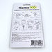 Подложка мебел. самокл. E1F20-3 25*25мм, цвет светло-серый (18шт) HomeKO