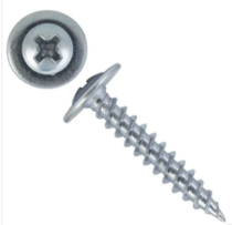 Шуруп по мет. усиленный 4,2х19 п/шайба острый 75шт оцинк. PROFFIX