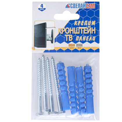 Набор №19 для крепления кронштейна ТВ-панели 4 шт