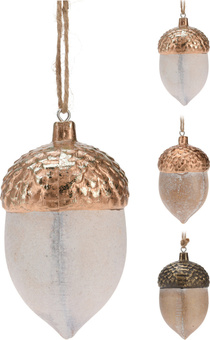 Украшение ёлочное Acorn 11см, МДФ, арт. AAE340430