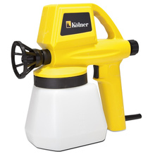 Краскораспылитель электр. KOLNER KSG 80 (80Вт,безвозд,300мл/мин,бач1л,кор)