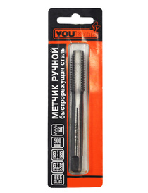 Метчик М10х1,5 ручной YOURTOOLS уп 1шт