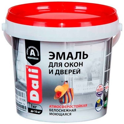 Эмаль DALI Для окон и дверей (1кг)