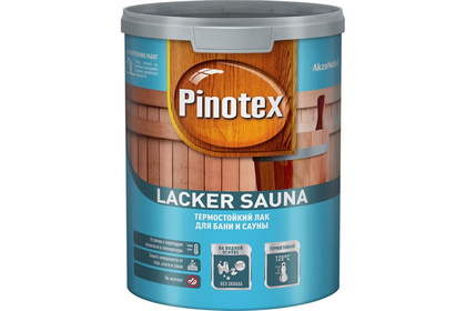 Лак Pinotex Lacker Sauna 20 5254107 полуматовый 1л
